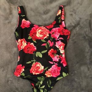 Floral bodysuit